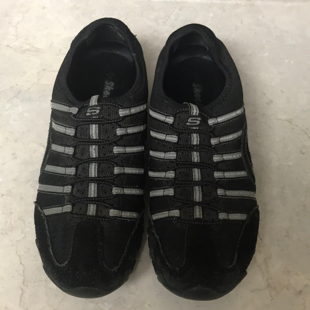 Skechers Black No Tie